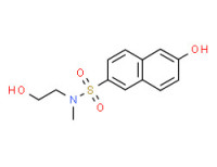 6-hydroxy-N-(2-hydroxyethyl)-N-methylnaphthalene-2-sulphonamide