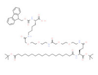 Fmoc-Lys(tBu-OOC-C16-CO-Glu(AEEA- AEEA)-OtBu)-OH