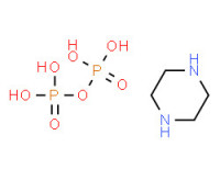 Diphosphoric acid, compd. with piperazine (1:1)