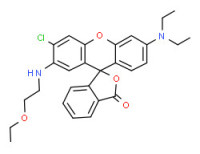 3'-chloro-6'-(diethylamino)-2'-[(2-ethoxyethyl)amino]spiro[isobenzofuran-1[3H],9'-[9H]xanthene]-3-one