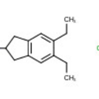 5,6-diethyl-2,3-dihydro-1H-inden-2-amine;hydrochloride