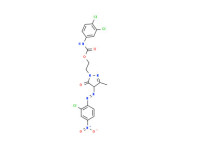 2-[4-[(2-chloro-4-nitrophenyl)azo]-4,5-dihydro-3-methyl-5-oxo-1H-pyrazol-1-yl]ethyl (3,4-dichlorophenyl)carbamate