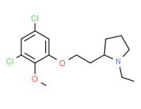 (-)-2-[2-(3,5-dichloro-2-methoxyphenoxy)ethyl]-1-ethylpyrrolidine