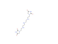 1,1'-[iminobis(ethane-2,1-diyliminoethane-2,1-diyl)]bisimidazolidine-2,4-dione