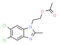 (5,6-dichloro-2-methylbenzimidazol-1-yl)-ethyl acetate