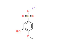 Potassium 3-hydroxy-4-methoxybenzenesulphonate