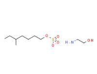 (2-hydroxyethyl)ammonium 5-methylheptyl sulphate