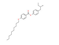 p-(2-methylbutyl)phenyl (S)-4-(decyloxy)benzoate