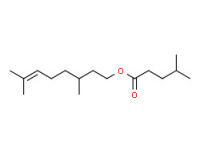 3,7-dimethyloct-6-enyl 4-methylvalerate