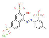 Calcium hydrogen 3-hydroxy-4-[(4-methyl-2-sulphonatophenyl)azo]naphthalene-2,7-disulphonate