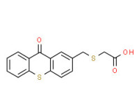 [[(9-oxo-9H-thioxanthen-2-yl)methyl]thio]acetic acid