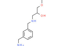 1-[[[3-(aminomethyl)phenyl]methyl]amino]-3-phenoxypropan-2-ol