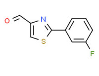 2-(3-fluorophenyl)-1,3-thiazole-4-carbaldehyde