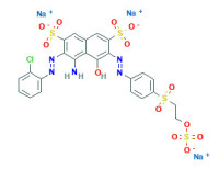 4-amino-3-[(2-chlorophenyl)azo]-5-hydroxy-6-[[4-[[2-(sulphooxy)ethyl]sulphonyl]phenyl]azo]naphthalene-2,7-disulphonic acid, sodium salt