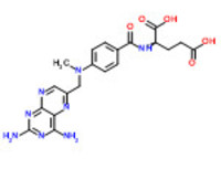 D-(-)-N-(2,4-diamino-6-pteridinyl(dimethylamino)benzoyl)glutamic acid