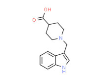 1-(1H-Indol-3-ylmethyl)piperidine-4-carboxylic acid