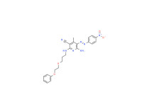 6-amino-4-methyl-5-[(4-nitrophenyl)azo]-2-[[3-(2-phenoxyethoxy)propyl]amino]nicotinonitrile