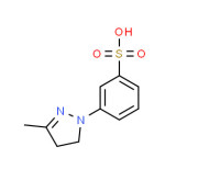m-(4,5-dihydro-3-methyl-1H-pyrazol-1-yl)benzenesulphonic acid