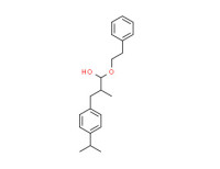 3-(p-isopropylphenyl)-2-methyl-1-(phenethyloxy)propanol