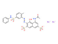 Disodium 5-(acetylamino)-4-hydroxy-3-[[2-methyl-5-[(phenylamino)sulphonyl]phenyl]azo]naphthalene-2,7-disulphonate