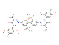 4,4'-bis[[1-[[(4-chloro-2,5-dimethoxyphenyl)amino]carbonyl]-2-oxopropyl]azo][1,1'-biphenyl]-2,2'-disulphonic acid