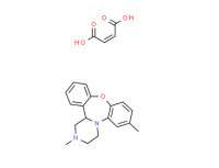 1,3,,4,14b-tetrahydro-2,7-dimethyl-2H-dibenzo[b,f]pyrazino[1,2-d][1,4]oxazepine maleate