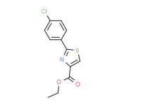 Ethyl 2-(4-chlorophenyl)-1,3-thiazole-4-carboxylate