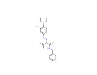 N-benzyl-2-[[3-chloro-4-(diethylamino)phenyl]azo]-3-oxobutyramide