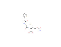 (6R-trans)-3-[(carbamoyloxy)methyl]-8-oxo-7-(2-thienylacetamido)-5-thia-1-azabicyclo[4.2.0]oct-2-ene-2-carboxylic acid