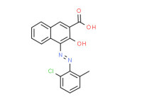 4-[(2-chloro-6-methylphenyl)azo]-3-hydroxy-2-naphthoic acid