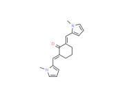 2,6-bis[(1-methyl-1H-pyrrol-2-yl)methylene]cyclohexan-1-one
