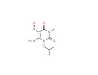6-amino-1-isobutyl-3-methyl-5-nitrosouracil