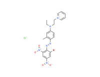 1-[2-[[4-[(2-bromo-4,6-dinitrophenyl)azo]-m-tolyl]ethylamino]ethyl]pyridinium chloride