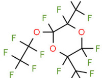 2,2,3,5,6-pentafluoro-5-(pentafluoroethoxy)-3,6-bis(trifluoromethyl)-1,4-dioxane