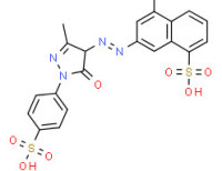 3-[[4,5-dihydro-3-methyl-5-oxo-1-(4-sulphophenyl)-1H-pyrazol-4-yl]azo]naphthalene-1,5-disulphonic acid