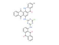 10-bromo-6-[[4-chloro-6-[(9,10-dihydro-9,10-dioxoanthryl)amino]-1,3,5-triazin-2-yl]amino]naphth[2,3-c]acridine-5,8,14(13H)-trione