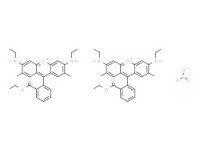 Xanthylium, 9-[2-(ethoxycarbonyl)phenyl]-3,6-bis(ethylamino)-2,7-dimethyl-, silicate