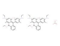 Xanthylium, 9-[2-(ethoxycarbonyl)phenyl]-3,6-bis(ethylamino)-2,7-dimethyl-, silicate