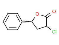 cis-3-chlorodihydro-5-phenylfuran-2(3H)-one