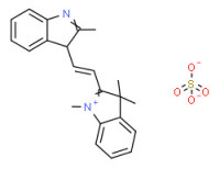 1,3,3-trimethyl-2-[2-(2-methyl-3H-indol-3-yl)vinyl]-3H-indolium hydrogen sulphate