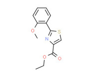 ethyl 2-(2-methoxyphenyl)-1,3-thiazole-4-carboxylate