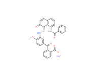 Sodium 2-[3-[[8-(benzoylamino)-2-hydroxy-1-naphthyl]azo]-4-hydroxybenzoyl]benzoate