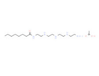 N-[2-[[2-[[2-[(2-aminoethyl)amino]ethyl]amino]ethyl]amino]ethyl]octanamide monoacetate