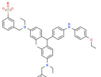 3,3'-[[[4-[(4-ethoxyphenyl)amino]phenyl]methylene]bis[(3-methyl-4,1-phenylene)(ethylimino)methylene]]bis(benzenesulphonic) acid