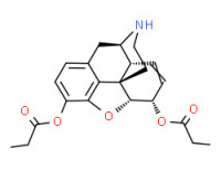 (5a,6a)-7,8-didehydro-4,5-epoxymorphinan-3,6-diyl dipropionate