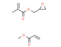 2-Propenoic acid, 2-methyl-, oxiranylmethyl ester, polymer with ethene and methyl 2-propenoate