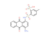 4-[[(4-amino-9,10-dihydro-9,10-dioxo-1-anthryl)amino]sulphonyl]toluene-3-sulphonic acid