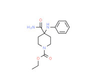 Ethyl 4-carbamoyl-4-(phenylamino)piperidine-1-carboxylate