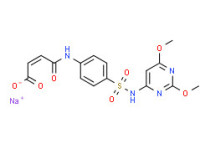 Sodium 4-[[4-[[(2,6-dimethoxypyrimidin-4-yl)amino]sulphonyl]phenyl]amino]-4-oxoisocrotonate