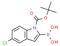[5-chloro-1-[(2-methylpropan-2-yl)oxycarbonyl]indol-2-yl]boronic acid